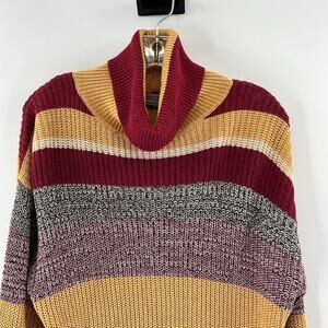 Urban Outfitters Knit Stripe Turtleneck Sweater - Free Guy Jodie Comer - Small